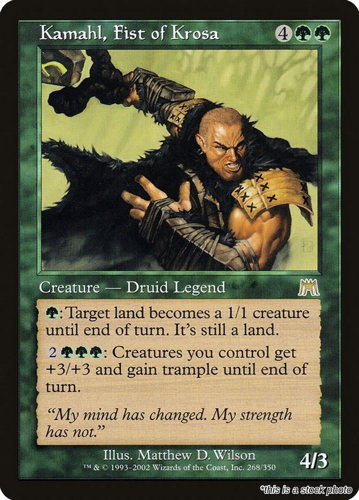 Kamahl, Fist of Krosa