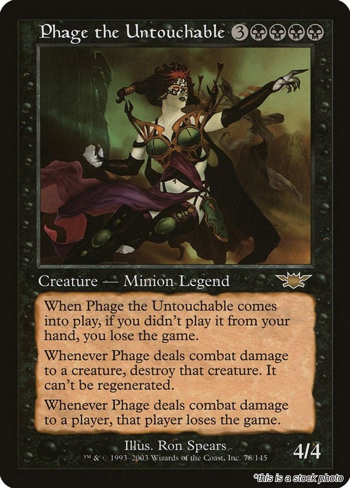 Phage the Untouchable