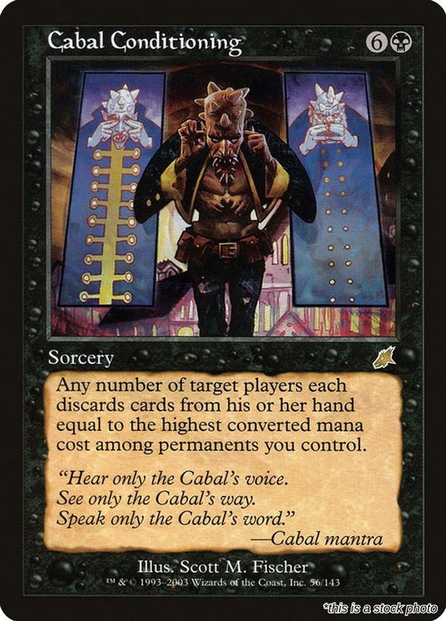 Cabal Conditioning