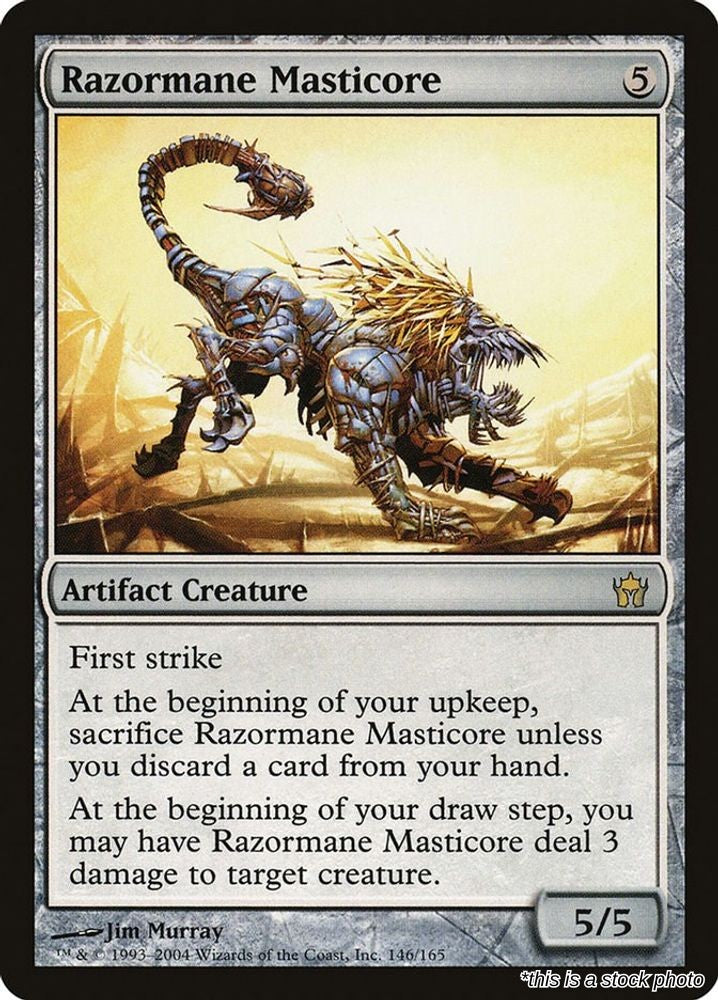 Razormane Masticore