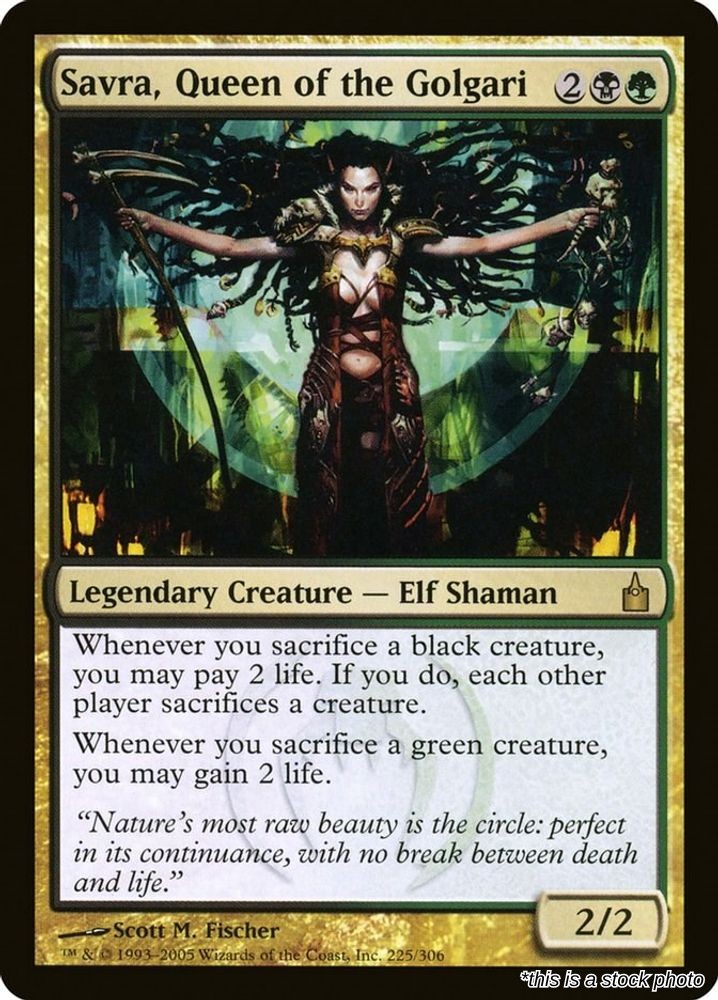 Savra, Queen of the Golgari