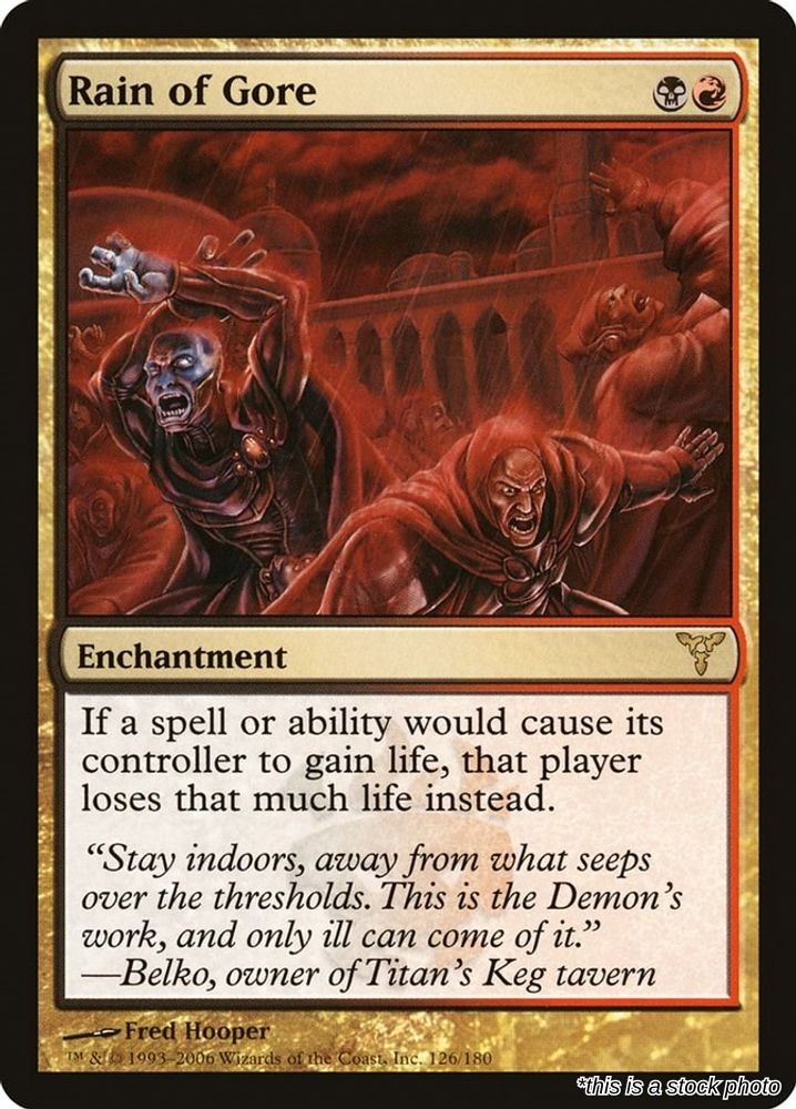 Rain of Gore