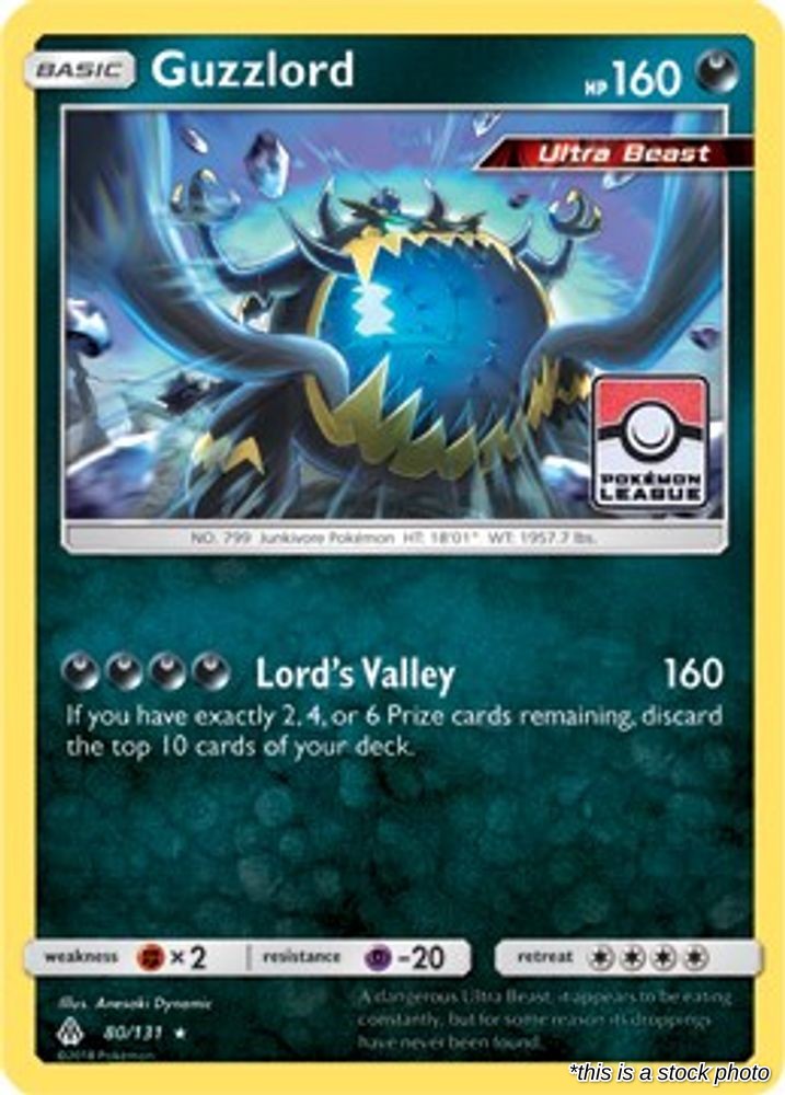 Guzzlord - 80/131 (Pokemon League)