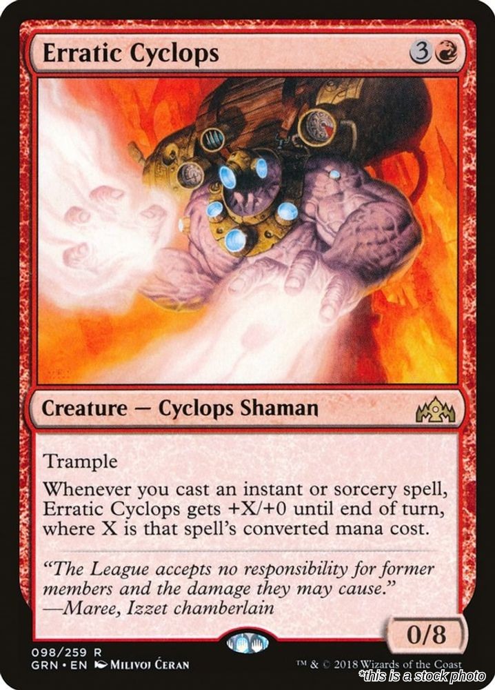 Erratic Cyclops