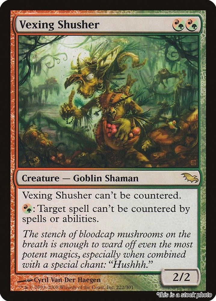 Vexing Shusher