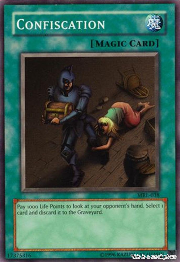 Confiscation