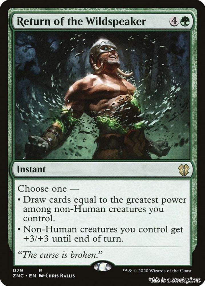 Return of the Wildspeaker