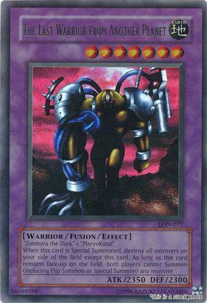 The Last Warrior from Another Planet