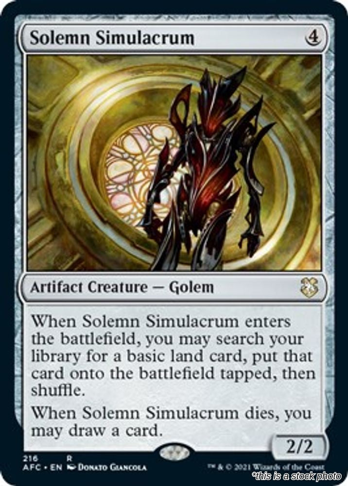 Solemn Simulacrum