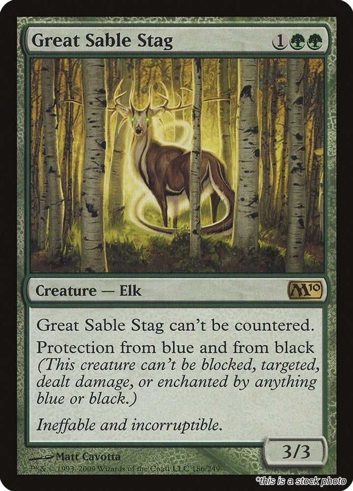 Great Sable Stag