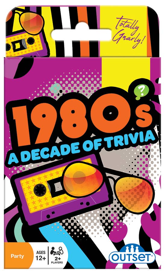 Decades of Trivia Card Games - 1980's