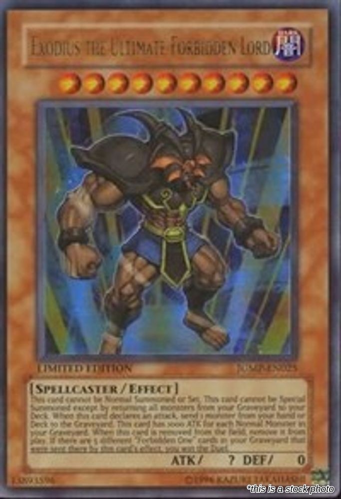 Exodius the Ultimate Forbidden Lord