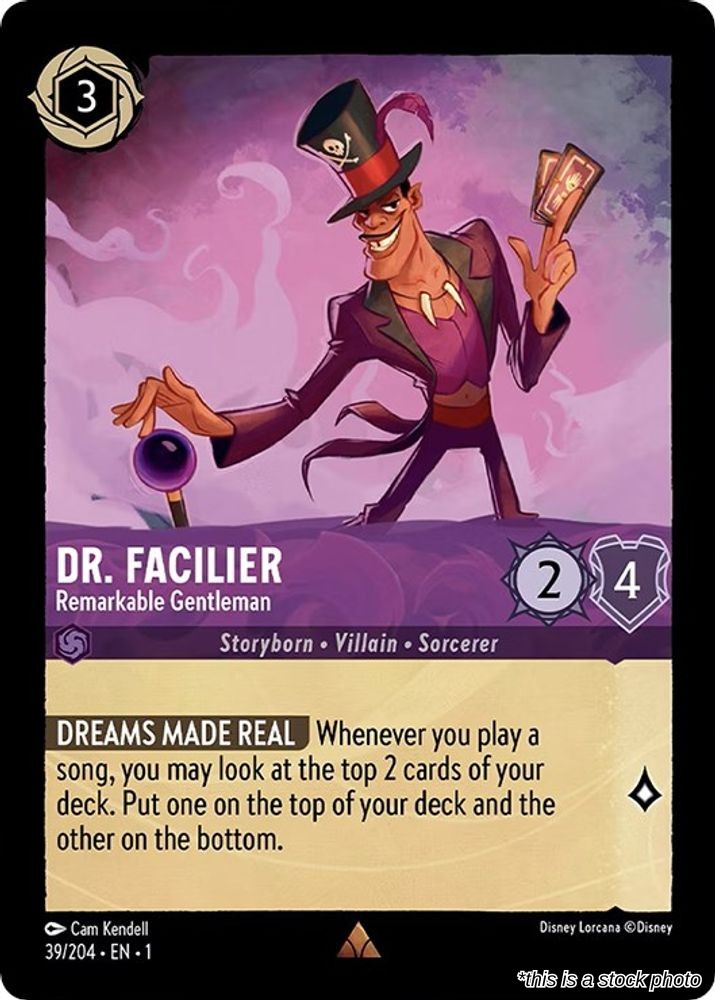 Dr. Facilier - Remarkable Gentleman