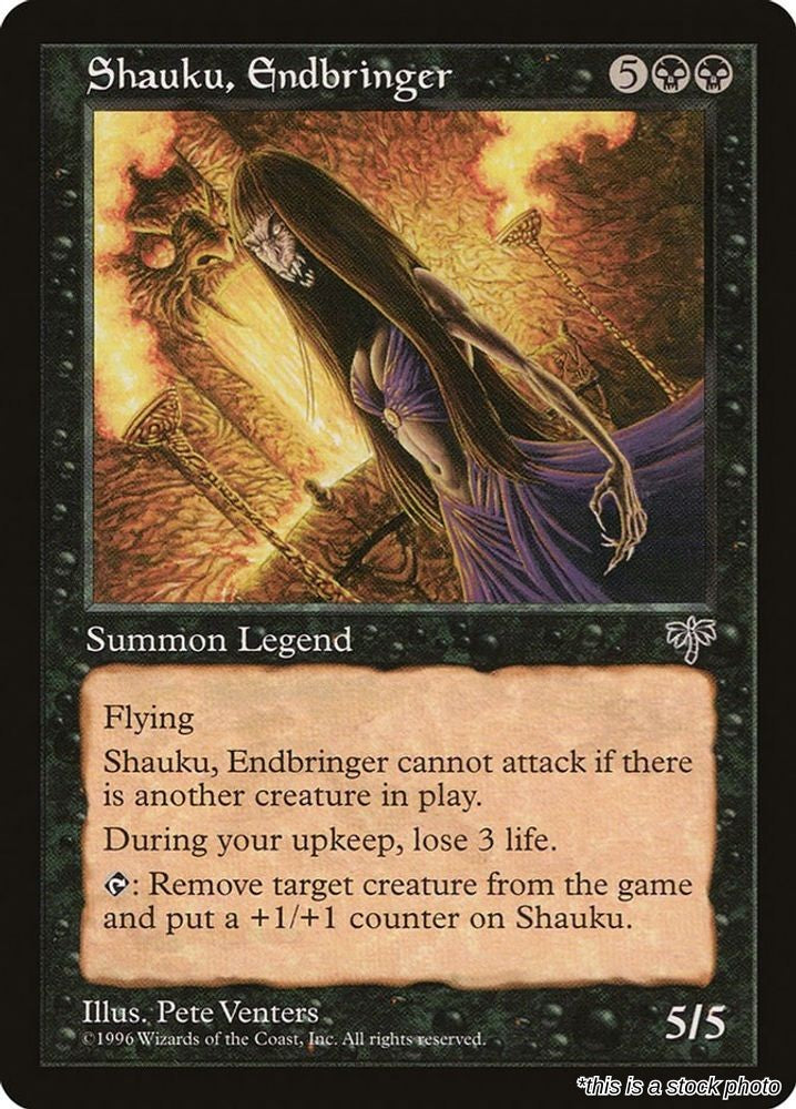 Shauku, Endbringer