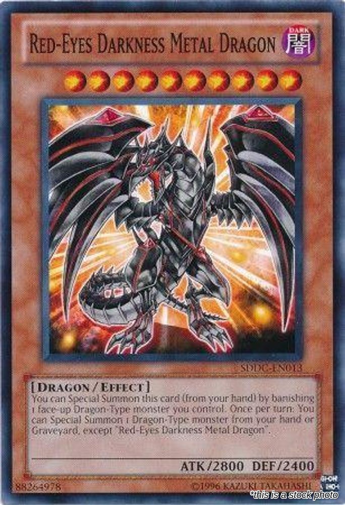 Red-Eyes Darkness Metal Dragon