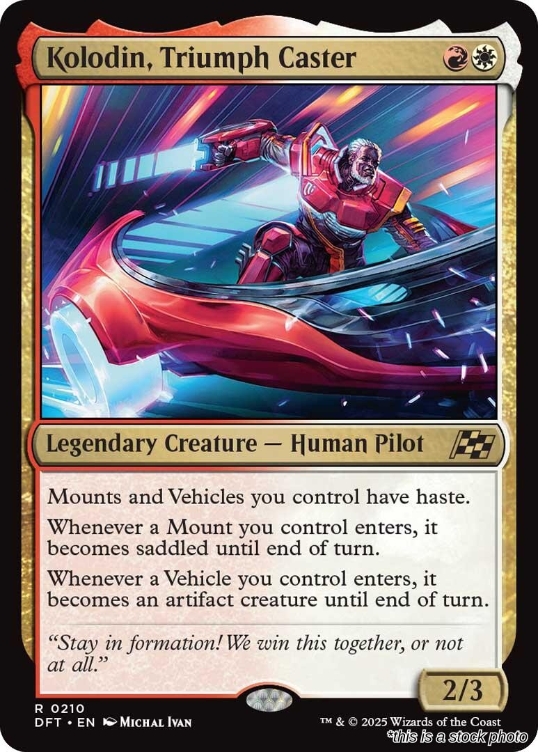 Kolodin, Triumph Caster