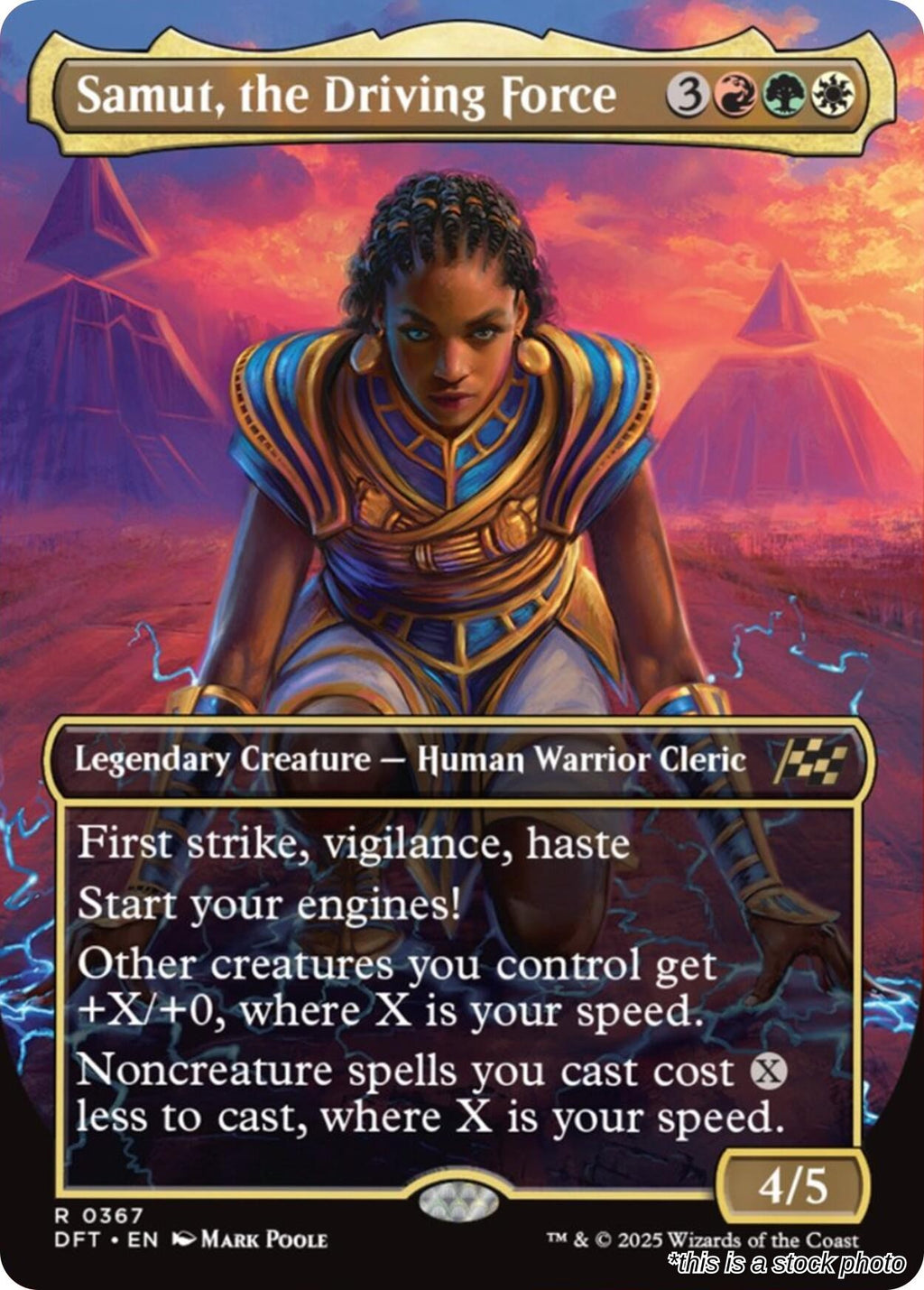 Samut, the Driving Force (Borderless)