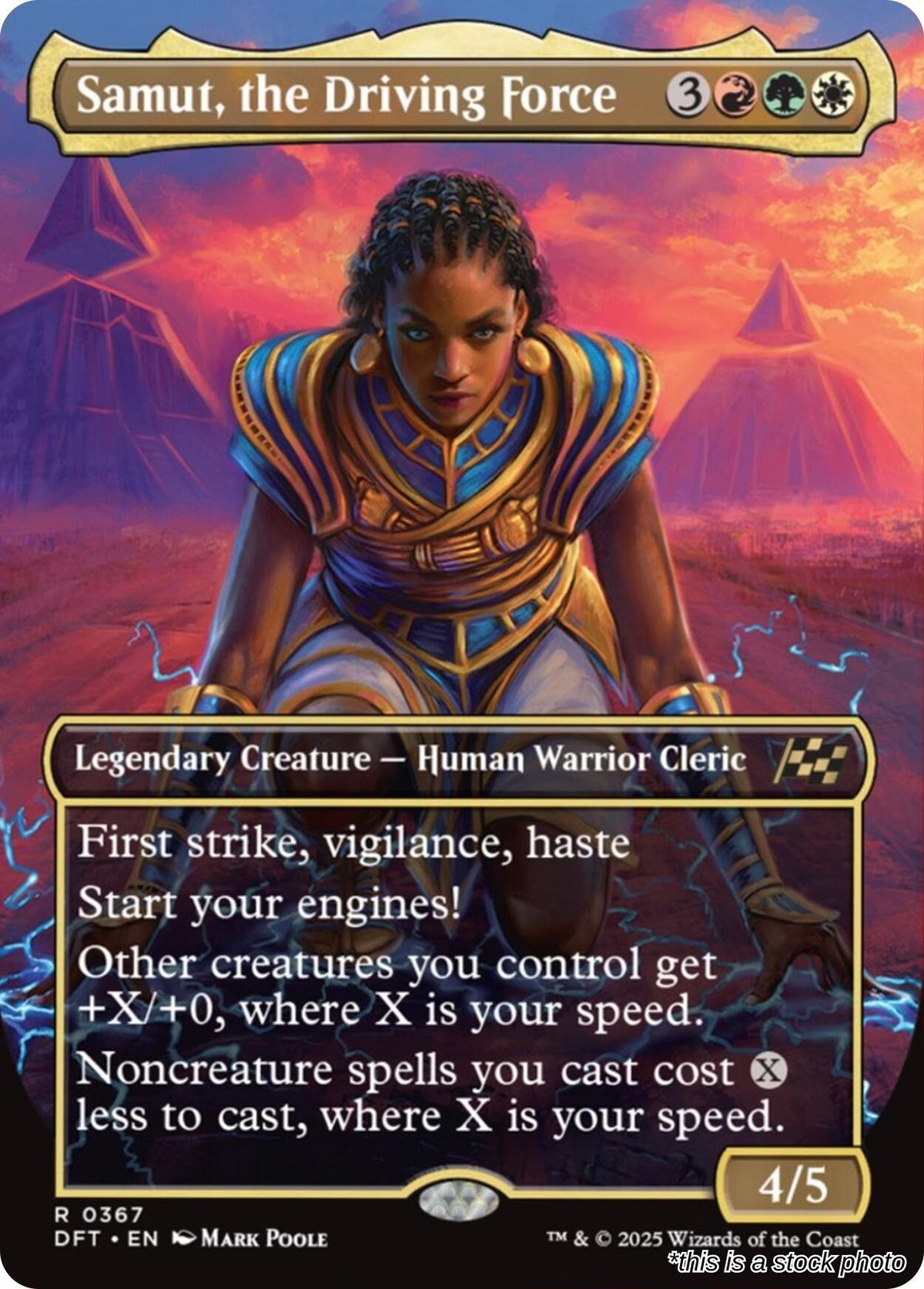 Samut, the Driving Force (Borderless)