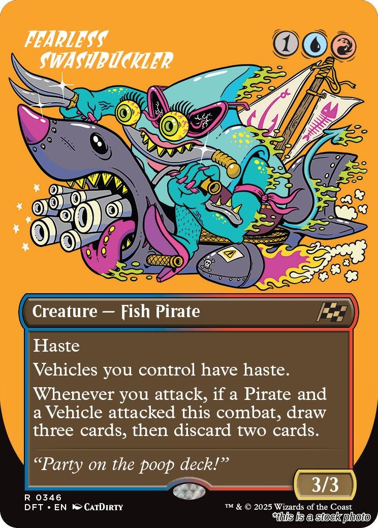 Fearless Swashbuckler (Borderless)