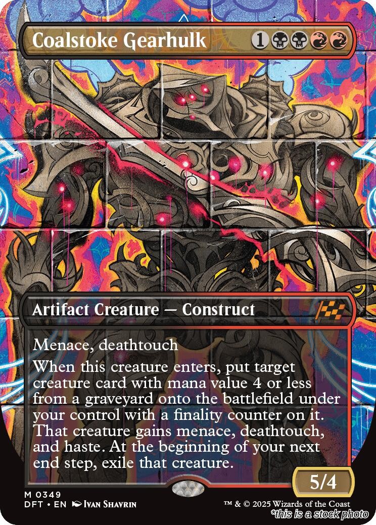 Coalstoke Gearhulk (Borderless)