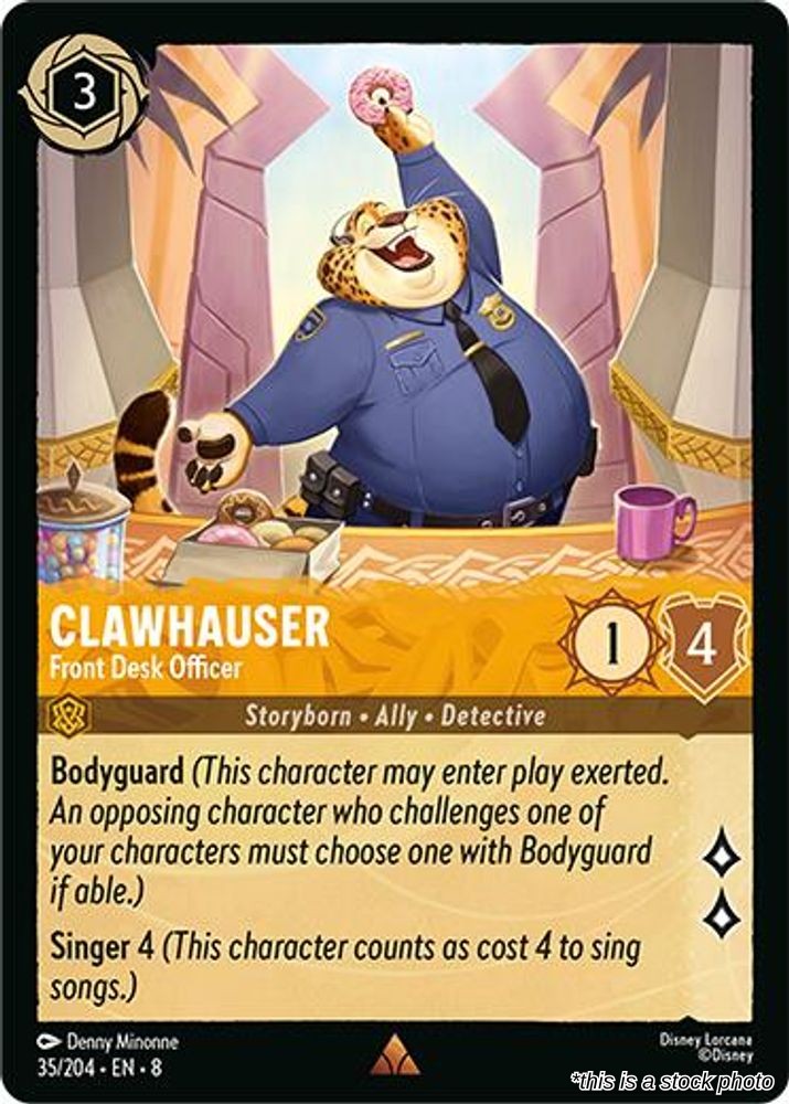 Clawhauser - Front Desk Officer