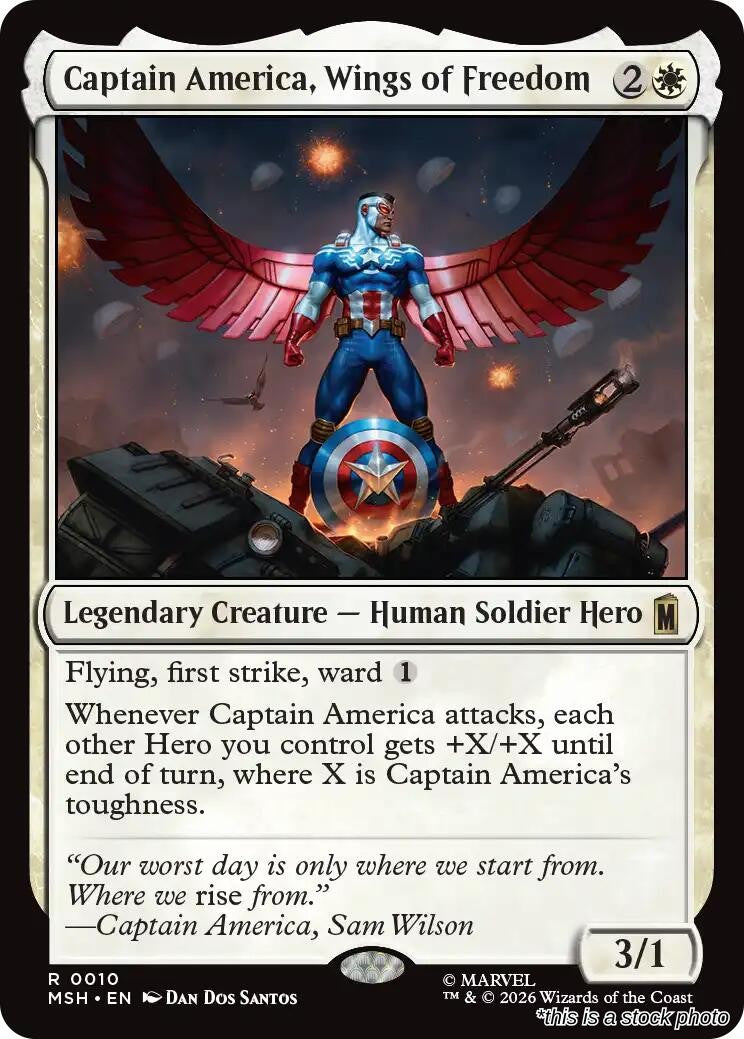 Captain America, Wings of Freedom