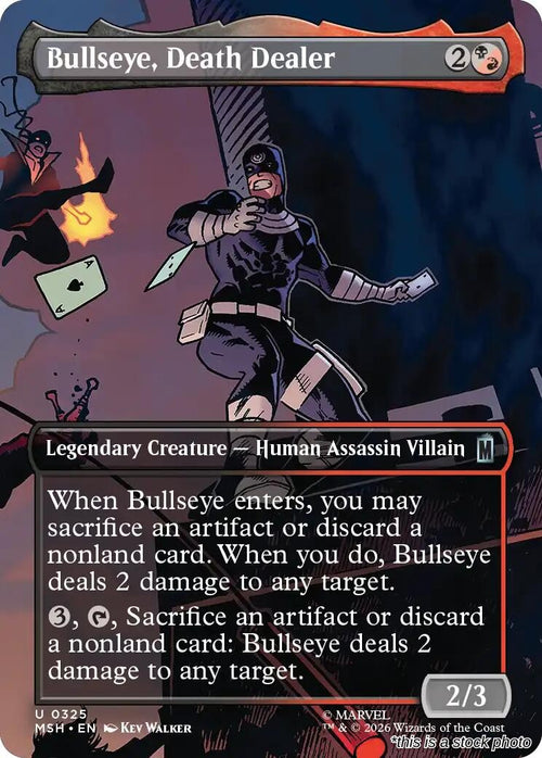 Bullseye, Death Dealer (Borderless)