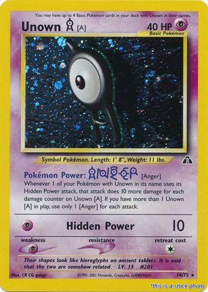 Unown [A] (14)