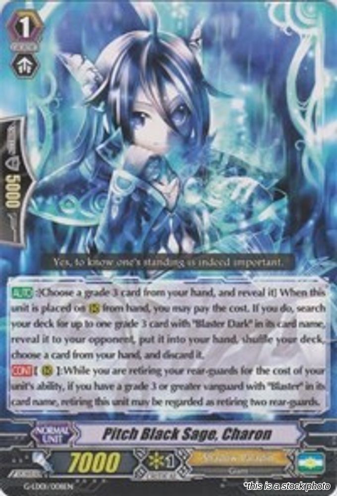 Pitch Black Sage, Charon