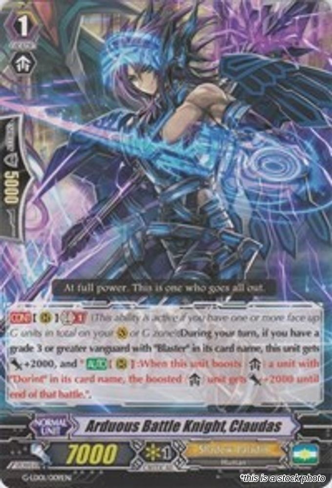 Arduous Battle Knight, Claudas (RRR Foil)