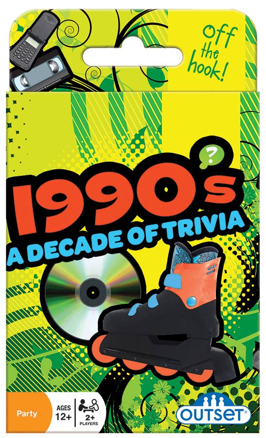 Decades of Trivia Card Games - 1990's