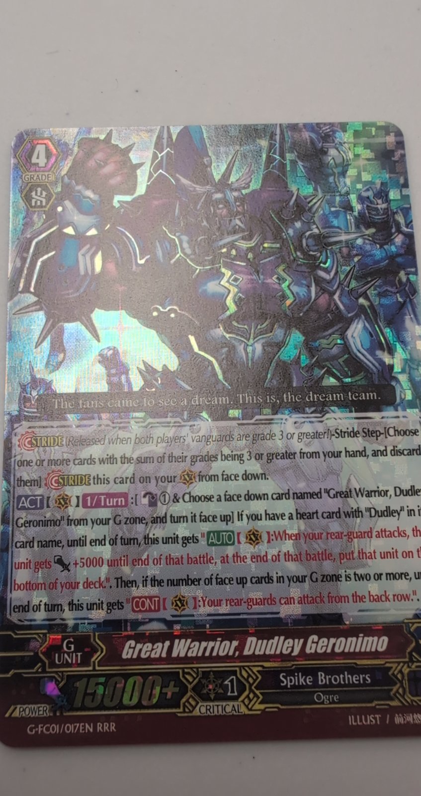 Front + Back scan